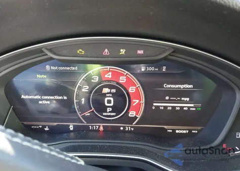 2018 Audi S5 3.0T Premium Plus from USA, damaged, VIN WAUB4CF51JA073727